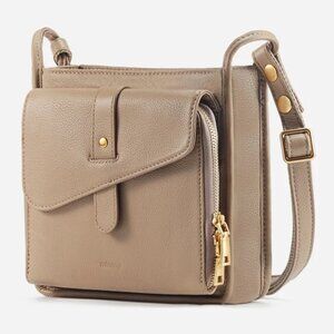 Minooy Athena Unique Design Mini Crossbody Bag / Wallet in Trench